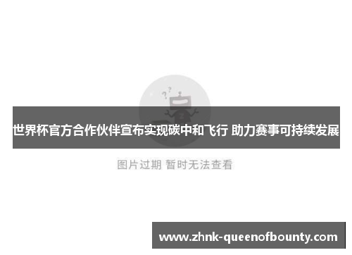 世界杯官方合作伙伴宣布实现碳中和飞行 助力赛事可持续发展